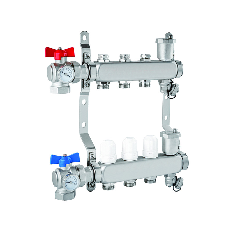 HL-2615 Water collector by Hengli HVAC: Water distribution for heating and cooling systems.