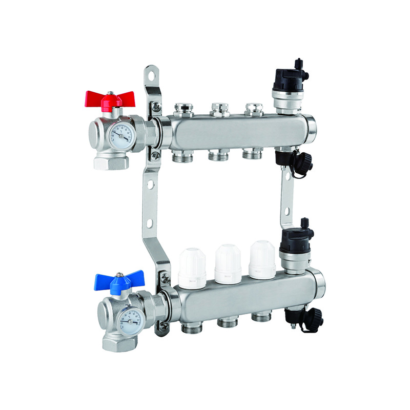HengliHVAC's HL-2625 Valves: Cost-Effective and Durable Stainless-Steel Manifold